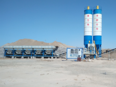 Usine de dosage de sols stabilisés MWCB600 au Xinjiang