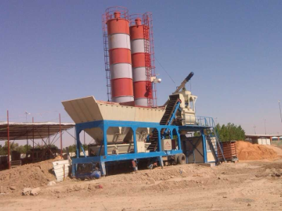 centrale à béton mobile en irak
