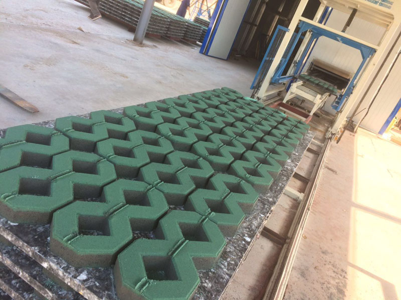 Projet de machine de fabrication de briques Sanlian Machinery Q(F)T8 au Laos, Afrique