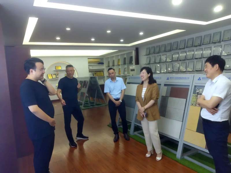 Le Conseil de Quanzhou pour la promotion du commerce international a visité Sanlian Machinery